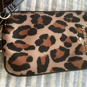 Kate Spade Animal Print Wristlet
